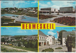 5508 HERMESKEIL  Mehrfachansicht  Schöner Stempel 1985 - Hermeskeil