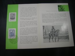 BELG.1959 1093 FDC Feuillet Fr. (Bruxs) : Journée Du Timbre / Dag Van De Postzegel - 1951-1960