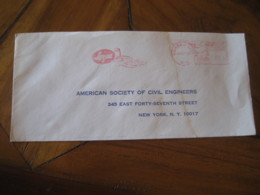 KANSAS CITY Michigan MO 1970 Layne Water Energy Science Meter Mail Cancel Cover USA - Water