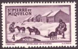 St Pierre Et Miquelon 1938 -  Local Motives 4c  # MNH # - Unused Stamps