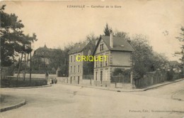 95 Ezanville, Carrefour De La Gare, Carte Pas Courante - Ezanville