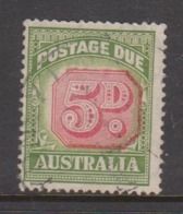 Australia D 124 1946-57 Postage Due ,5d ,carmine And  Green,used - Segnatasse