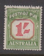 Australia D 129a 1953-60 Postage Due ,1 Shilling ,carmine And   Green,used - Segnatasse