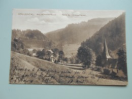 ALLEMAGNE BADE-WURTEMBERG HÖLLENTAL BAD. SCHWARZWALD PARTIE BEI HÖLLSTEIG STERNEN - Höllental