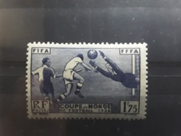 France 1938, Coupe Du Monde FOOTBALL  World Cup Yvert No 396, Neuf ** MNH,  TB Cote 35 Euros - 1938 – France