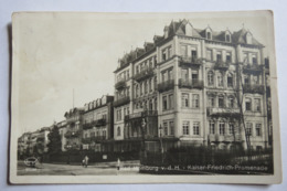 (11/3/45) Postkarte/AK "Bad Homburg V.d.H." Kaiser-Friedrich-Promenade Um 1939 - Bad Homburg