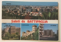 SALUTI DA BATTIPAGLIA - VEDUTE  VIAGGIATA FG - Battipaglia