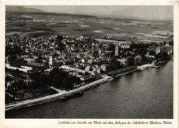 CPA AK Eltville Am Rhein - Luftbild - Sektkellerei Matheus M. GERMANY (859640) - Eltville