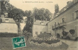 - Essonne -ref-A713- Bretigny Sur Orge - Le Pavillon - Chateau - Chateaux - Carte Bon Etat - - Bretigny Sur Orge