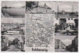 Schleswig 7 Ansichte,Karte Gelaufen 1960( AK 117 ) - Ploen