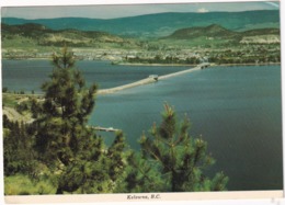 Kelowna - Floating Bridge Spans Okanagan Lake - (B.C., Canada) - Kelowna