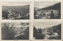 CPA - SCHLANGENBAD - Vues De La VILLE ...  - Lot De 4 Cartes - Edition C.Fischer - Schlangenbad