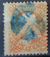 USA 1861/62 - Canceled - Sc# 71 - 30c - Used Stamps