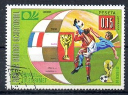 GUINEE EQUATORIALE. Timbre Oblitéré De 1974. Victoire De L'Italie. - 1938 – Frankrijk