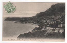 Timbre Yvert N° 22 Sur Cp , Carte , Postcard Du 16/03/1910 Pour La Francee - Brieven En Documenten