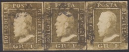 Sicilia, 1gr. II Tav. NA N.4b TESTA D'AVORIO Striscia 3 Firma Em.Diena Cv 2000+ - Sicile