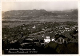 Luftkurort Walzenhausen (Kt. App.) - Blick Ins Rheintal Und Vorarlberg (534) * 28. 7. 1948 - Walzenhausen