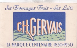 LES FROMAGES FRAIS GERVAIS / CENTENAIRE - Dairy