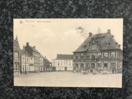 Thourout Torhout: Markt En Stadhuis  - Gelopen - Torhout