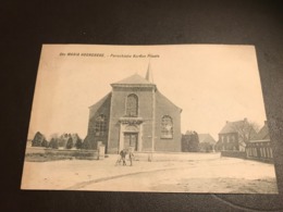 Sainte-Maria-Hoorebeke  -Horebeke - PAROCHIALE KERK EN PLAATS  Ed. De Clippele-Van Wymeersch - Horebeke