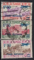 TUNISIE               N°     YVERT  PA 10/12    ( 1 ) OBLITERE       ( Ob  5/42 ) - Airmail