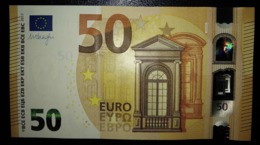 50 EURO S024B3 Italy DRAGHI Serie SC Ch 48 Perfect UNC - 50 Euro