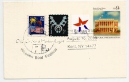 ETATS-UNIS. Entier Postal. Oak Orchard Lighthouse,Phare. Point Breeze (Kent), NY , Year 2008, - 2001-10