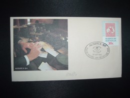 LETTRE TP AUSIPEX 84 30c OBL.26 SEP 1984 AUSIPEX 84 MELBOURNE - Storia Postale