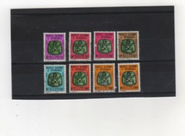 NOUVELLE  CALEDONIE     Taxe  1976  Y.T. N° 21  à  30  Incomplet  Oblitéré - Segnatasse