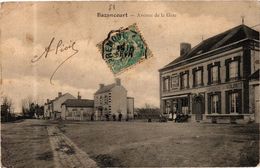 CPA BAZANCOURT - Avenue De La Gare (245391) - Bazancourt