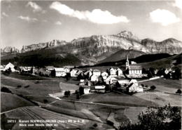 Kurort Schwellbrunn (App.) - Blick Zum Säntis (28711) * 8. 8. 1972 - Schwellbrunn