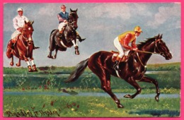 Illustrateur Donadini Jr. Dresden - Equitation - Course - Jockey - Hippisme - Saut D'obstacle - Donadini, Antonio