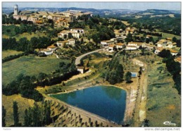 Carte Postale  47. Tournon-d'Agenais Vue D'avion Trés Beau Plan - Tournon D'Agenais