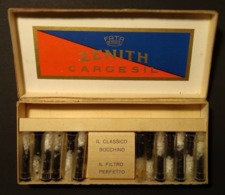 0728 "ZENITH CARGESIL - CONF. DI BOCCHINO E FILTRI DENICOTINIZZANTI - ANNI '50 DEL XX SECOLO - PER COLLEZIONE" ORIGINALE - Other & Unclassified