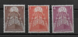 LUXEMBOURG - EUROPA 1957 - YVERT N° 531/533 ** MNH - COTE = 150 EUR. - Ungebraucht