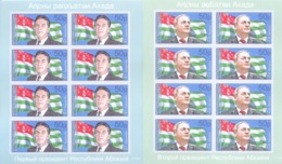 2019. Russia, Abkhazia,  Presidents Of Abkhazia, 2 Sheetlets Imperforated, Mint/** - Unused Stamps