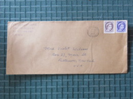 Canada 1956 Cover Fort William To USA - Queen - Lettres & Documents