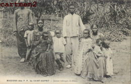 MISSION DES P.P. DU SAINT ESPRIT JEUNES MENAGES CHRETIENS TRIBU ETHNOLOGIE TYPE AFRIQUE - Missions