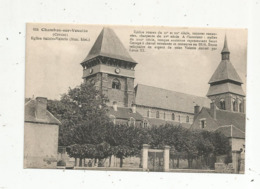 Cp ,23, CHAMBON SUR VOUEIZE ,église Sainte VALERIE , Vierge - Chambon Sur Voueize