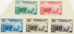 CUBA 1936, Christopher Columbus 1 C. - 20 C., 5 Different Unused Essays Of Not Issued - Ongetande, Proeven & Plaatfouten