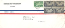 Airmail Brief  "Banco Del Comercio, Habana" - Grenchen           Ca. 1950 - Briefe U. Dokumente