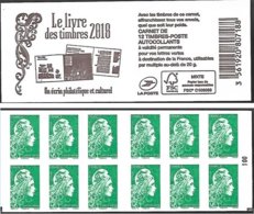 CARNET 12TP YSEULT YZ - TVP LV -  LE LIVRE DES TIMBRES 2018 - CARRES BAS GAUCHE ET DROIT - NEUF - NON PLIE - Modernes : 1959-...