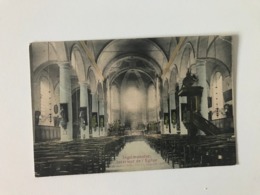 Ingelmunster - Eglise Interieur    -  Ingekleurd - Ed. Van Haverbeke - 1908 - Ingelmunster