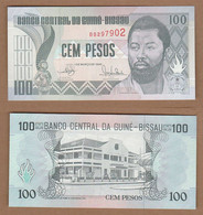 AC - GUINEA - BISSAU 100 PESOS BB UNCIRCULATED - Guinea-Bissau