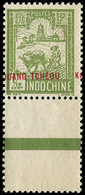 ** KOUANG-TCHEOU 73 : 1/10c. Olive, Surch. A CHEVAL, TB - Otros & Sin Clasificación