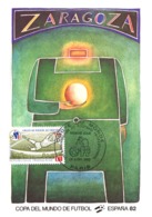 Thème Football - España 1982 - France Carte Maximum - 1982 – Espagne