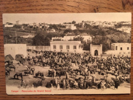 CPA, TANGER, Panorama Du Grand Socco, Non écrite - Tanger