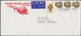 AUSTRALIA - NEW ZEALAND AIRMAIL COMMERCIAL COVER CONCORDE - Storia Postale