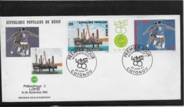 Thème Football - Bénin Enveloppe - Storia Postale