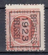 BELGIË - OBP - PREO - Nr 78 B - BRUXELLES 1923 BRUSSEL - (*) - Cote X 25 - Typo Precancels 1922-31 (Houyoux)